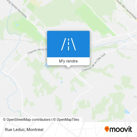 Rue Leduc plan