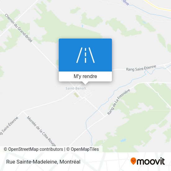 Rue Sainte-Madeleine plan