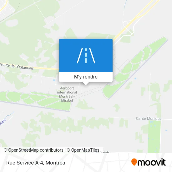 Rue Service A-4 plan