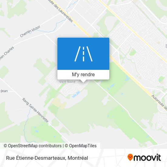 Rue Étienne-Desmarteaux plan