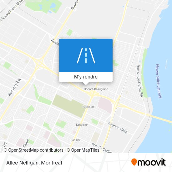 Allée Nelligan plan