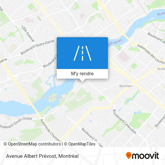 Avenue Albert Prévost plan