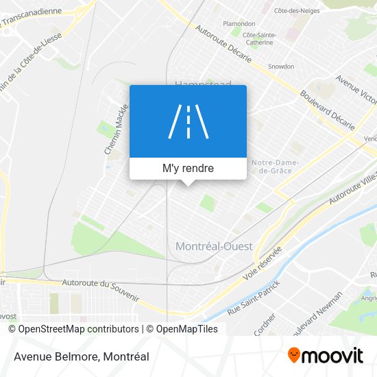 Avenue Belmore plan