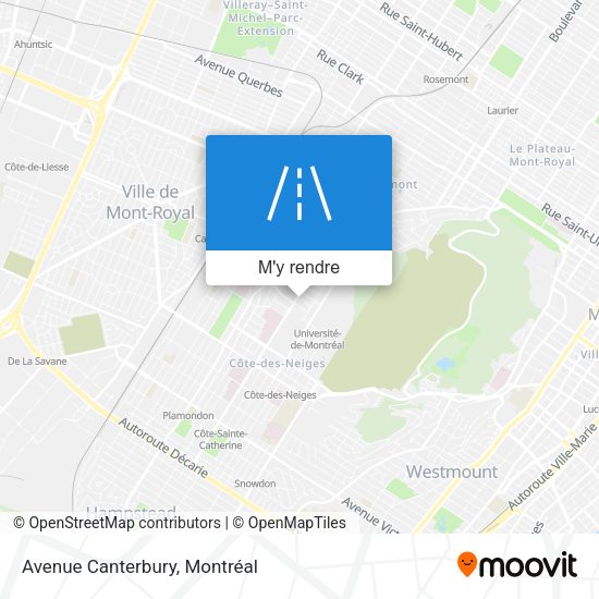 Avenue Canterbury plan