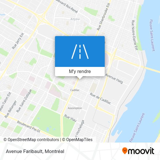 Avenue Faribault plan