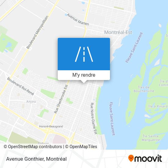 Avenue Gonthier plan