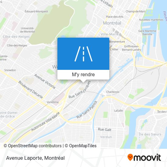 Avenue Laporte plan