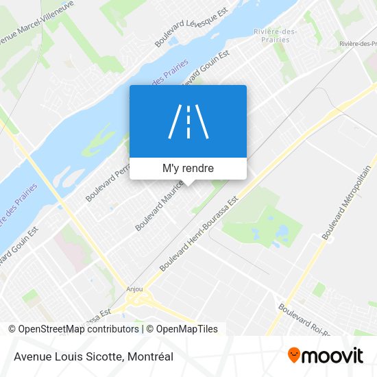 Avenue Louis Sicotte plan