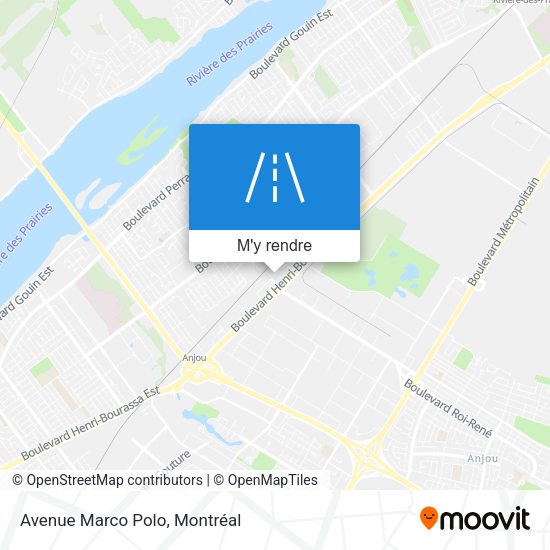 Avenue Marco Polo plan
