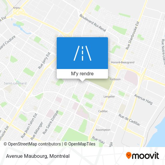 Avenue Maubourg plan