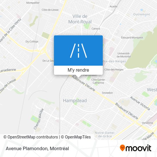 Avenue Plamondon plan