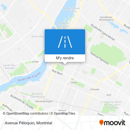 Avenue Péloquin plan