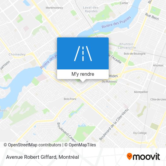 Avenue Robert Giffard plan