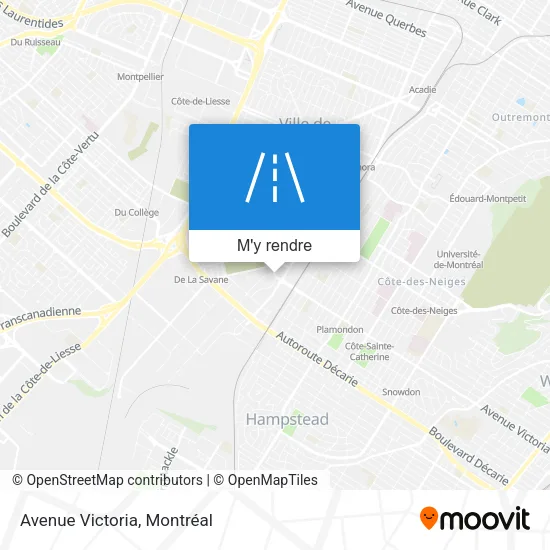 Avenue Victoria plan