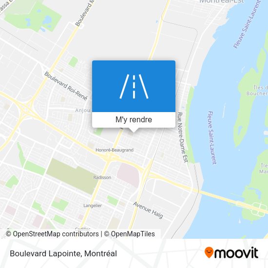 Boulevard Lapointe plan