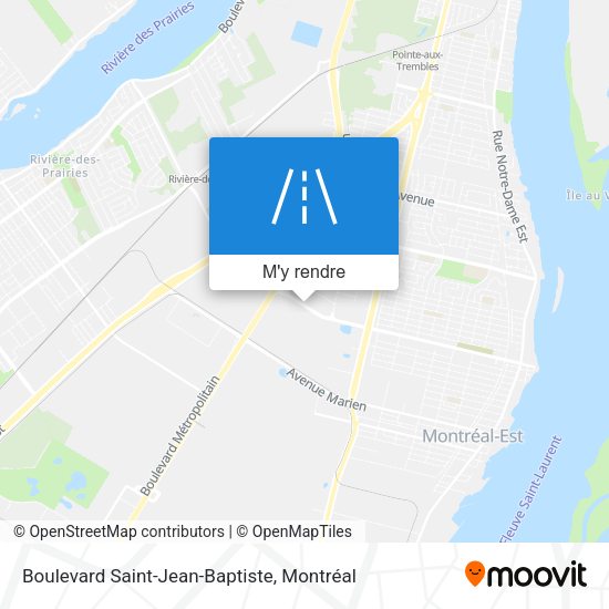 Boulevard Saint-Jean-Baptiste plan