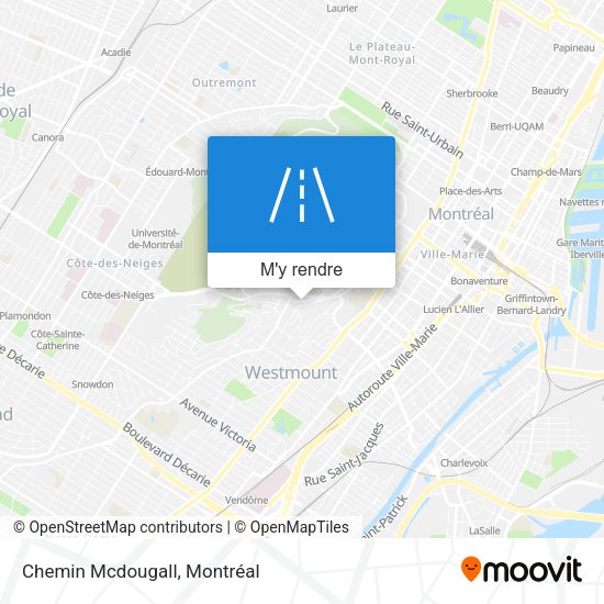 Chemin Mcdougall plan