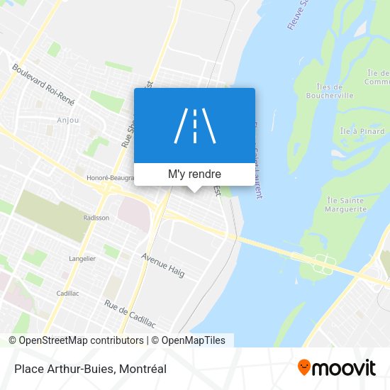 Place Arthur-Buies plan