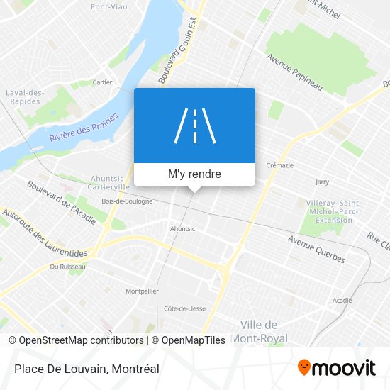 Place De Louvain plan