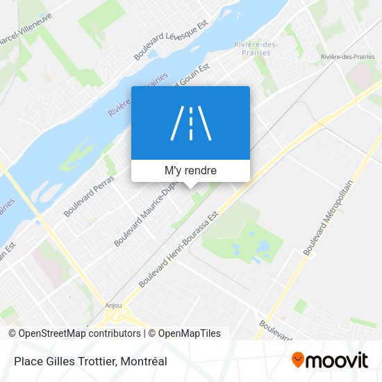 Place Gilles Trottier plan