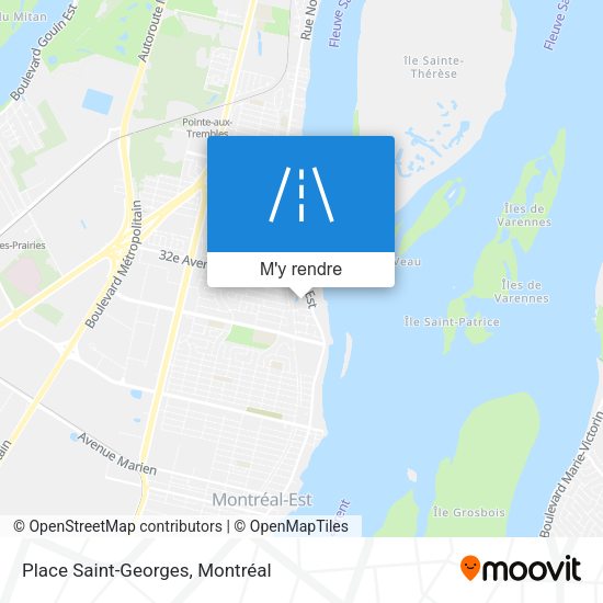 Place Saint-Georges plan