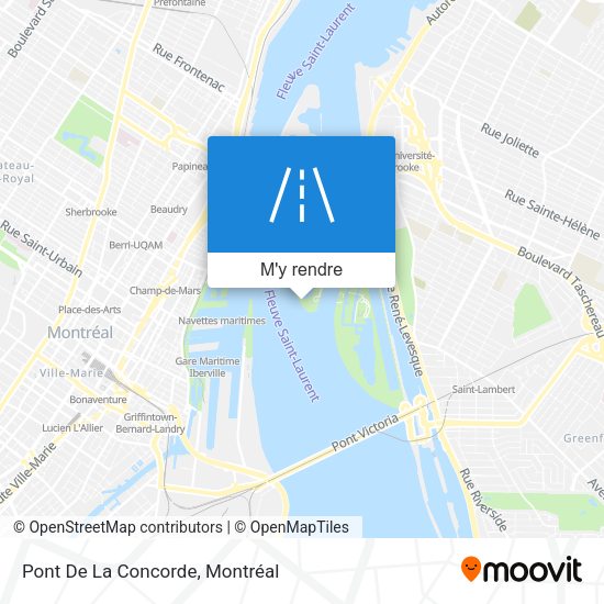Pont De La Concorde plan