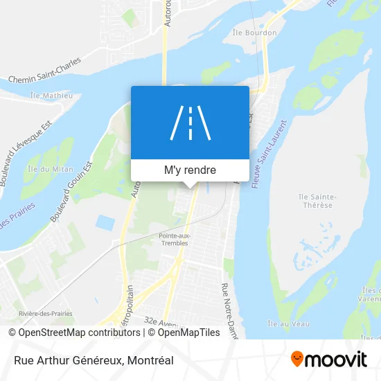 Rue Arthur Généreux plan