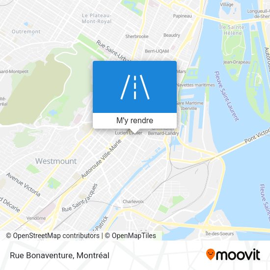 Rue Bonaventure plan