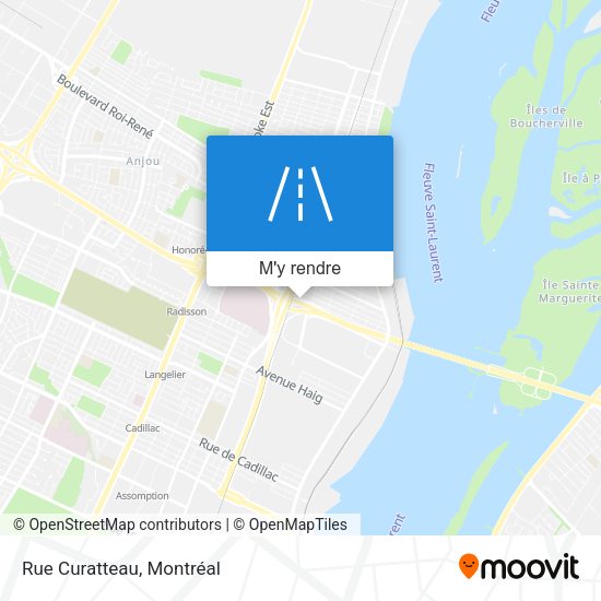 Rue Curatteau plan
