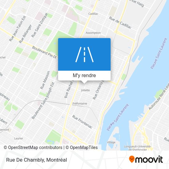 Rue De Chambly plan