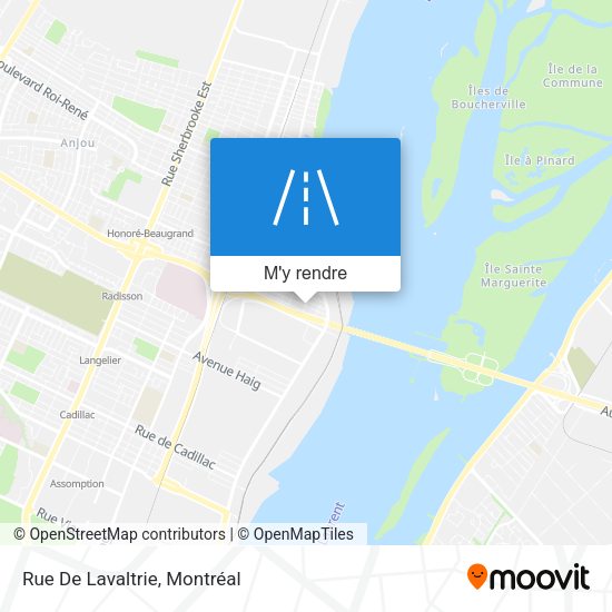 Rue De Lavaltrie plan