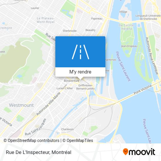 Rue De L'Inspecteur plan