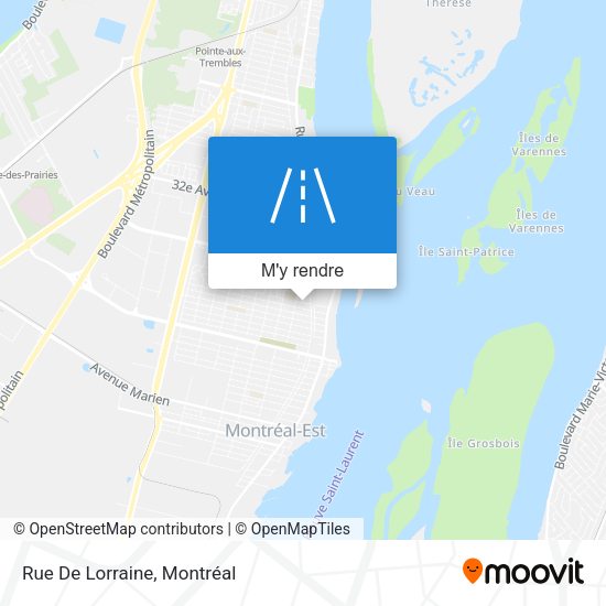 Rue De Lorraine plan