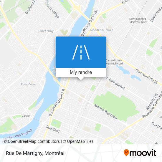 Rue De Martigny plan
