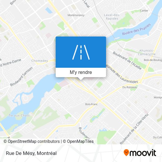 Rue De Mésy plan