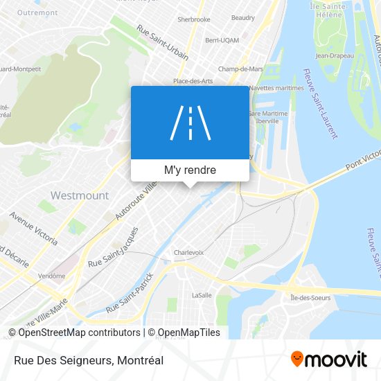 Rue Des Seigneurs plan