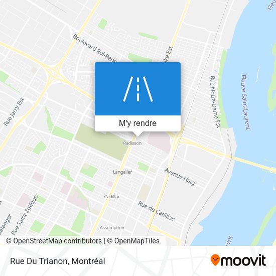 Rue Du Trianon plan