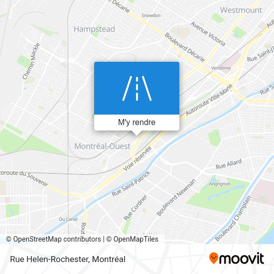 Rue Helen-Rochester plan