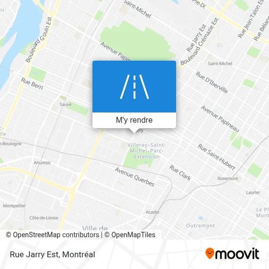 Rue Jarry Est plan