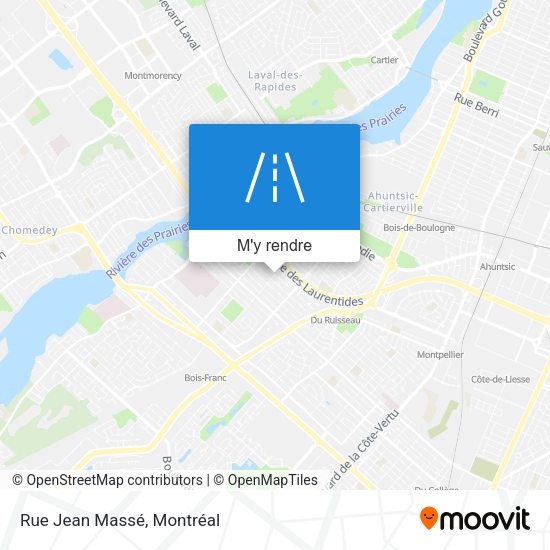 Rue Jean Massé plan