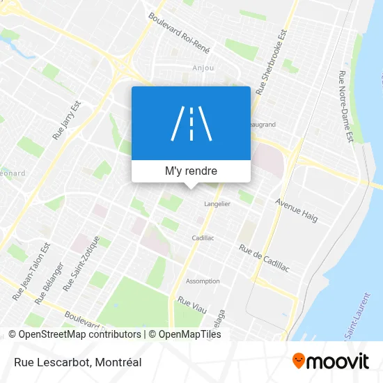 Rue Lescarbot plan