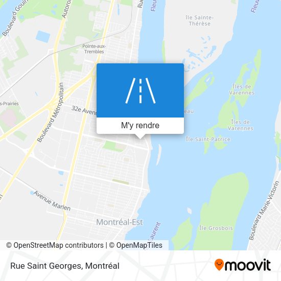 Rue Saint Georges plan