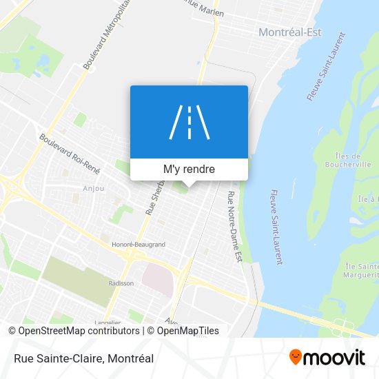 Rue Sainte-Claire plan