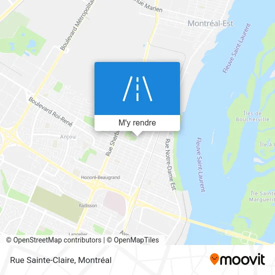 Rue Sainte-Claire plan