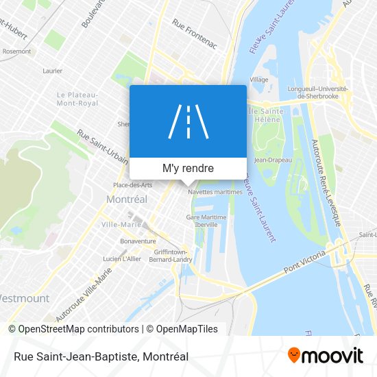 Rue Saint-Jean-Baptiste plan