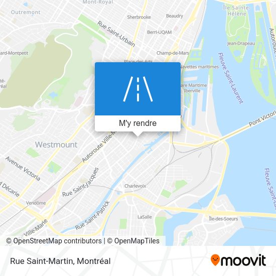 Rue Saint-Martin plan