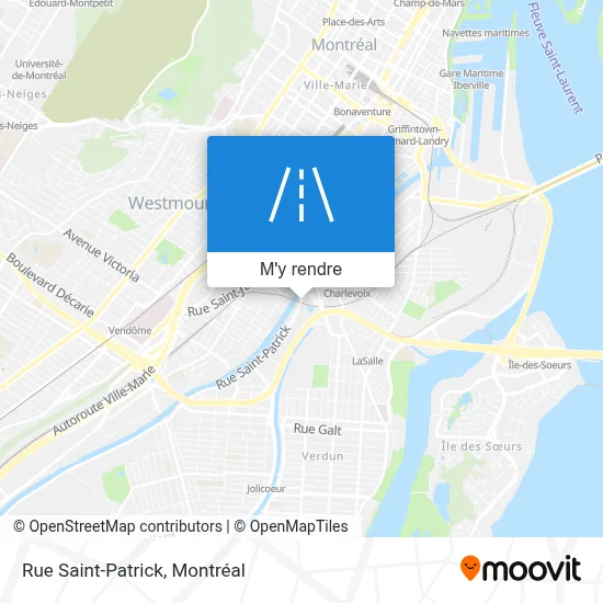 Rue Saint-Patrick plan