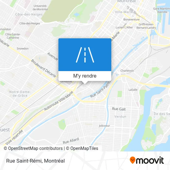 Rue Saint-Rémi plan