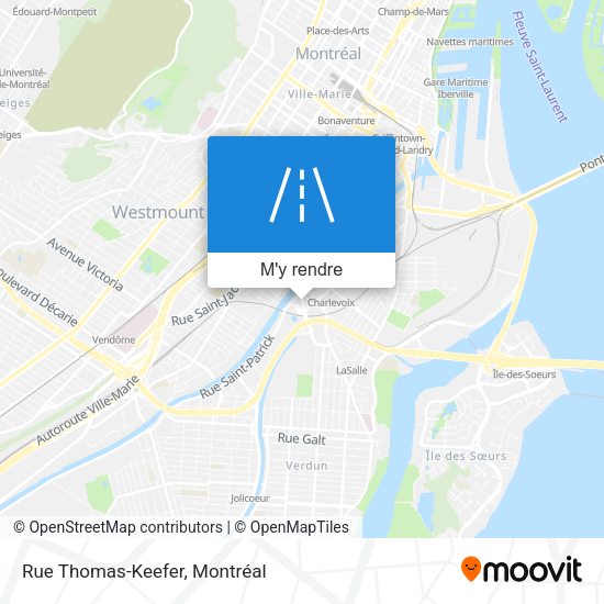Rue Thomas-Keefer plan