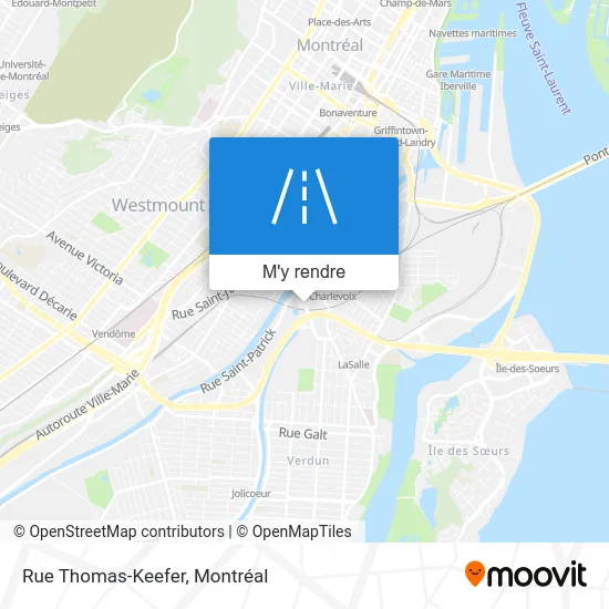 Rue Thomas-Keefer plan